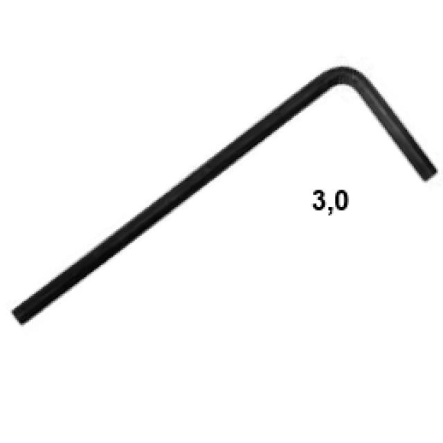 Set 5 Chiavi a Brugola da 3,0 mm per ponte tremolo