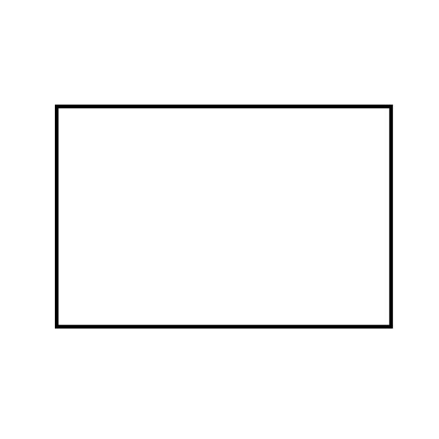 Rectangular Sheet for Custom Cover and Pickguard, 3 Layers, White