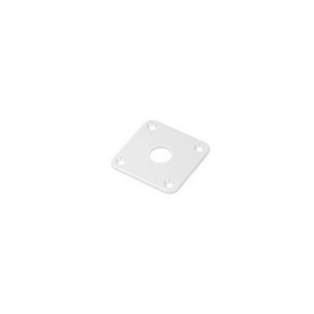 ABS Jack Plate suitable for Les Paul (White)