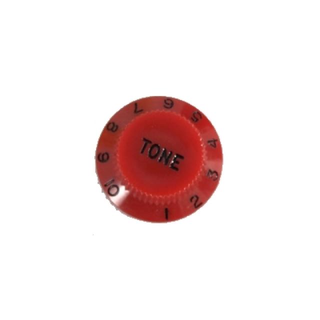 Manopola Tono per Chitarra Strato (Rosso)