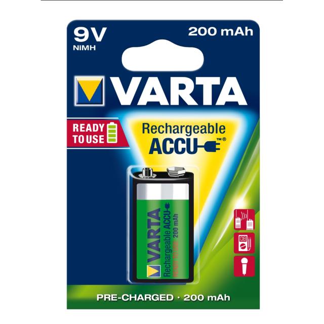 Batteria Ricaricabile  9V 200mah