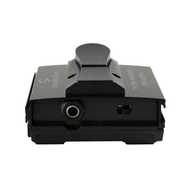 Sustain pedal for keyboards with select status switch
