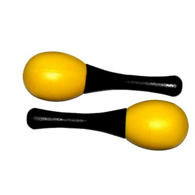 Coppia Mini Maracas in PVC colorato