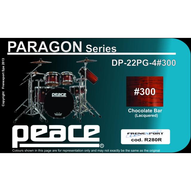 Drum Set 4 pcs in Acero Canadese con finiture laccate speciali