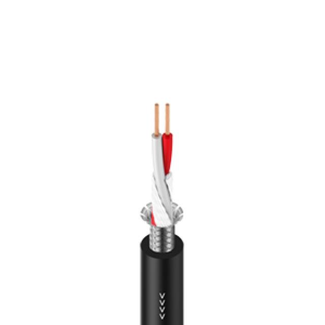 Wiremaster balanced microphone cable reel (100mt)