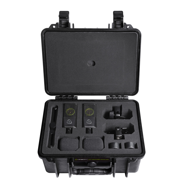 Set di 2 Microfoni "True Condenser" a Diaframma Largo con pattern polare Cardioide