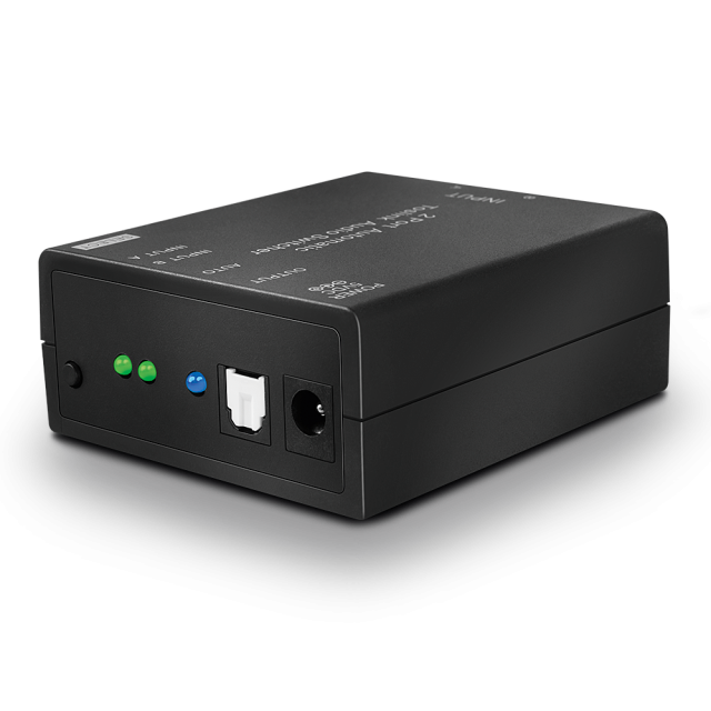 2 Port Automatic Optical Audio Switch