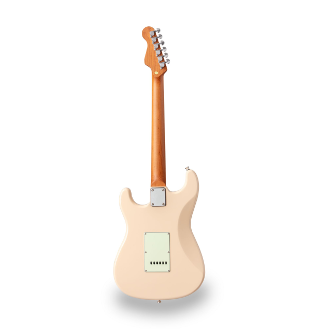 Chitarra elettrica con 2 single coil + humbucker splittabile e meccaniche autobloccanti (equipaggiata Wilkinson, tastiera e manico in acero roasted)