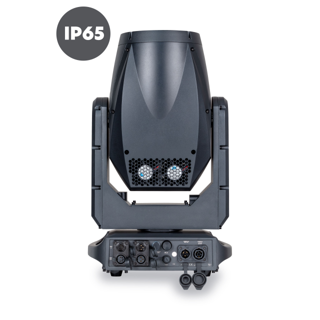 Set of 2 IP65 Beam moving heads w/flight case