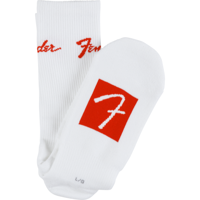 Logo Stompsock white socks, size L