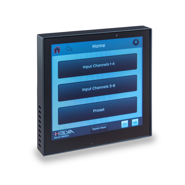 4" Wall Touch Screen Panel for SoniX M8800 Audio Matrix (Black)