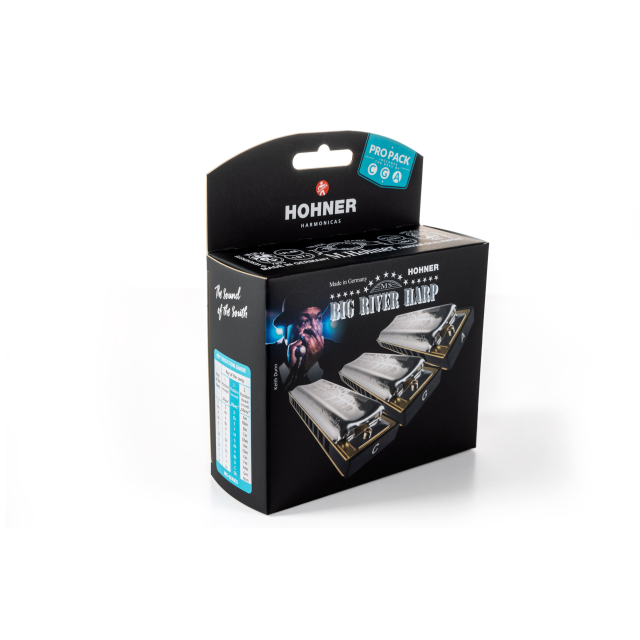 Hohner Big River Harp Harmonica, B-major