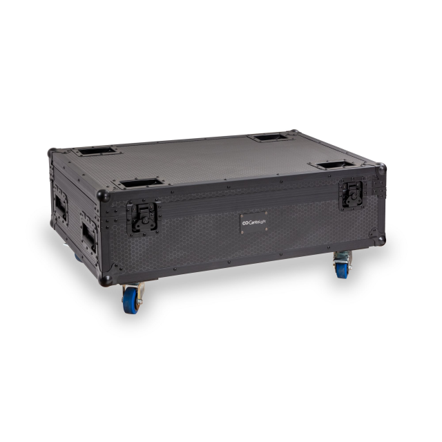 Set 6 barre led a batteria con flight case