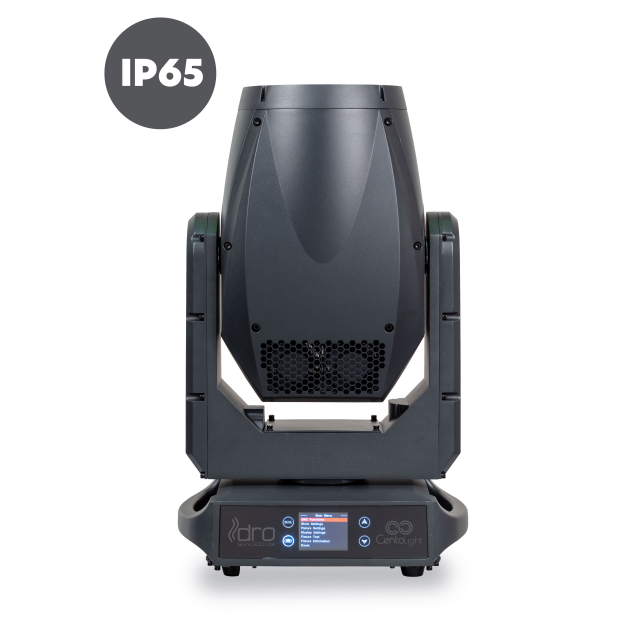 Set of 2 IP65 Beam moving heads w/flight case