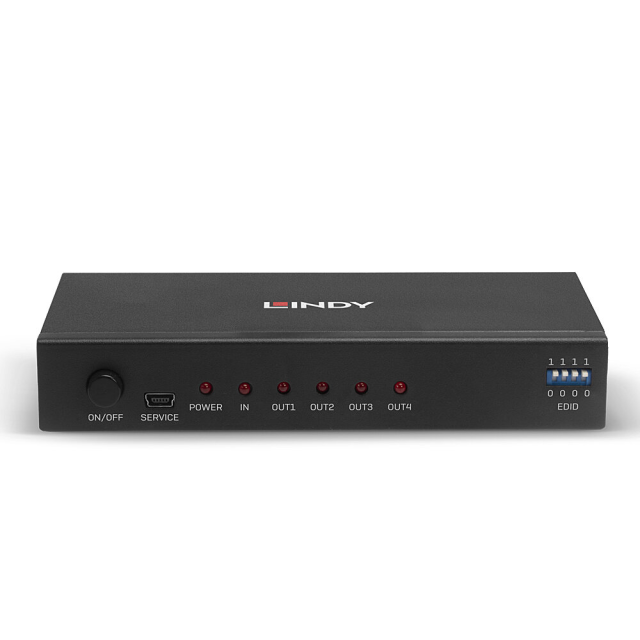 4-Port 4K HDMI Splitter with 3D Support, 2160p30