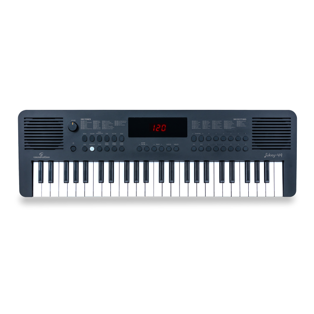 Arranger keyboard with 49 mini-size keys and Power Bank