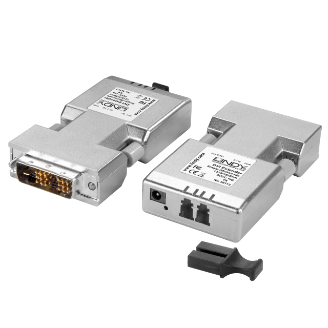 Extender DVI-D Single Link su Fibra Ottica, 1500m