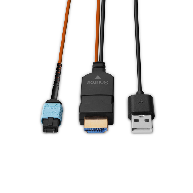 Extender su Fibra Ottica MPO HDMI 8K60, 100m