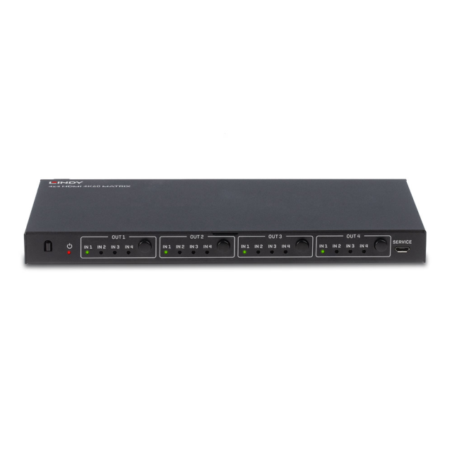 4x4 4K UHD HDMI 1.4 Matrix, 4 Inputs & 4 Outputs