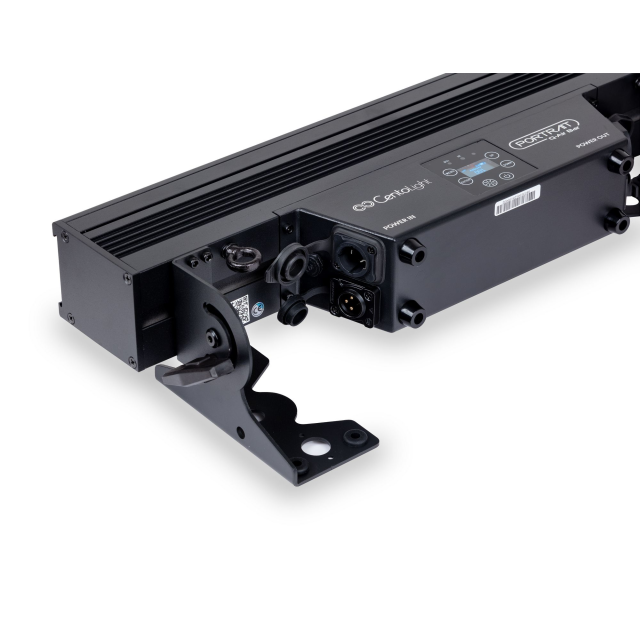 Set 6 barre led a batteria con flight case