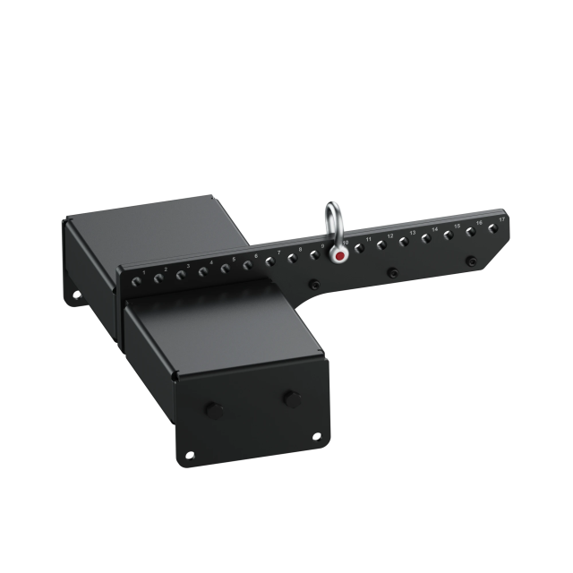 Fly Bar with Bumper, black