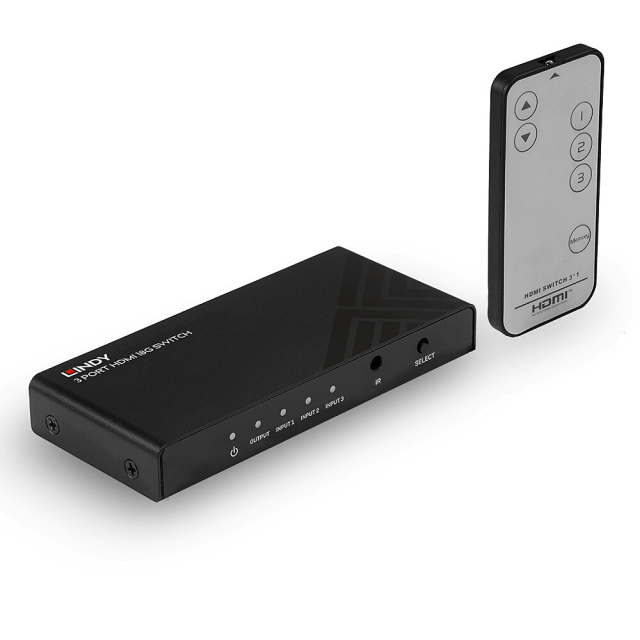 Switch HDMI 2.0 18G 3 Porte