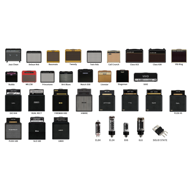 Modeler & Profiler con batteria al litio (versione Dark Blue)