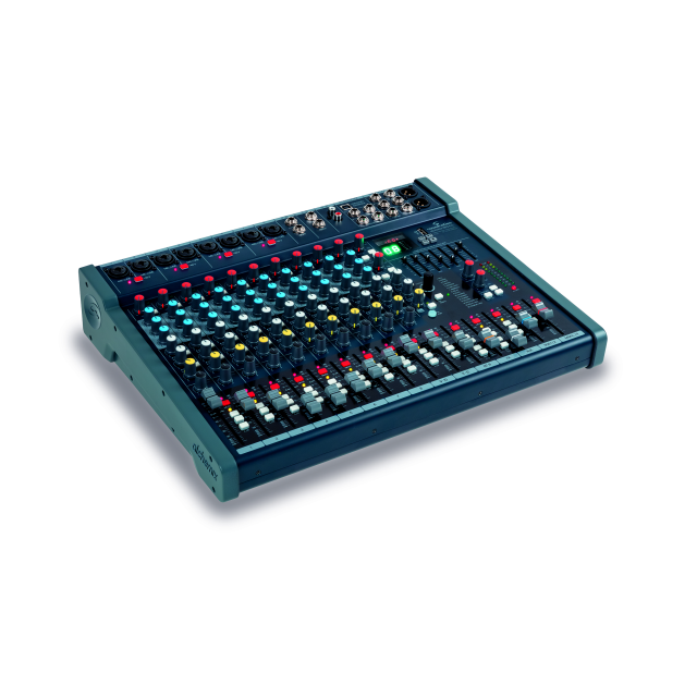 Mixer professionale a 14 canali con lettore/registratore USB, lettore BT, effetti, interfaccia computer