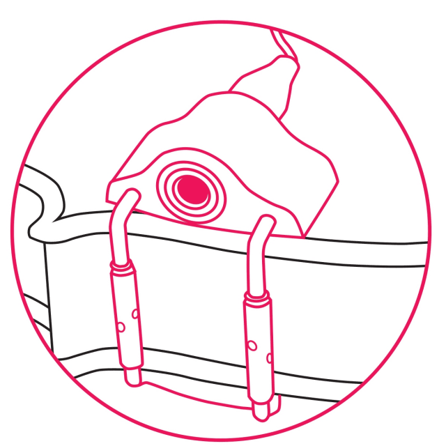 VV-3 piezo pickup per Violino e Viola