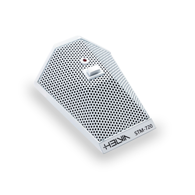 Boundary condenser microphone - white