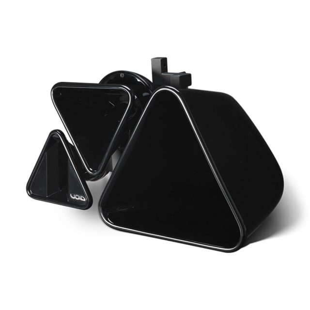 Three-way design loudspeaker with 15", 8" and 1.5" drivers (custom colors available upon request)