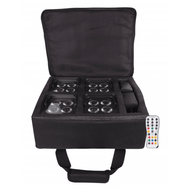 4 PAR BATTERY BAG QRM-BAG for Q-AIR-mini