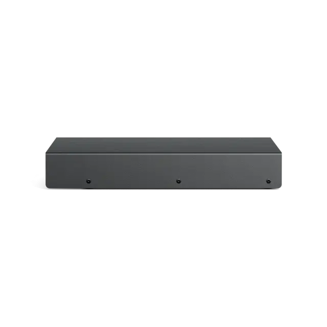 1U Half Rack Class-D Amplifier, 4x150W @ 4 Ohm, Integrated DSP, 2x2 Dante Channels Enabled