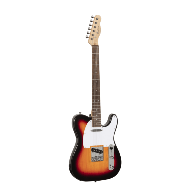 Cutaway electric guitar with 1 single coil and 1 lipstick pickup