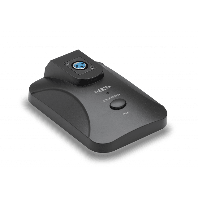 Base universale per Microfoni a Collo d'Oca con Tasto On-Off