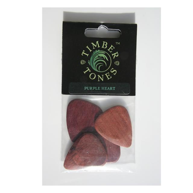 Purple Heart 4 Plectrums Pack