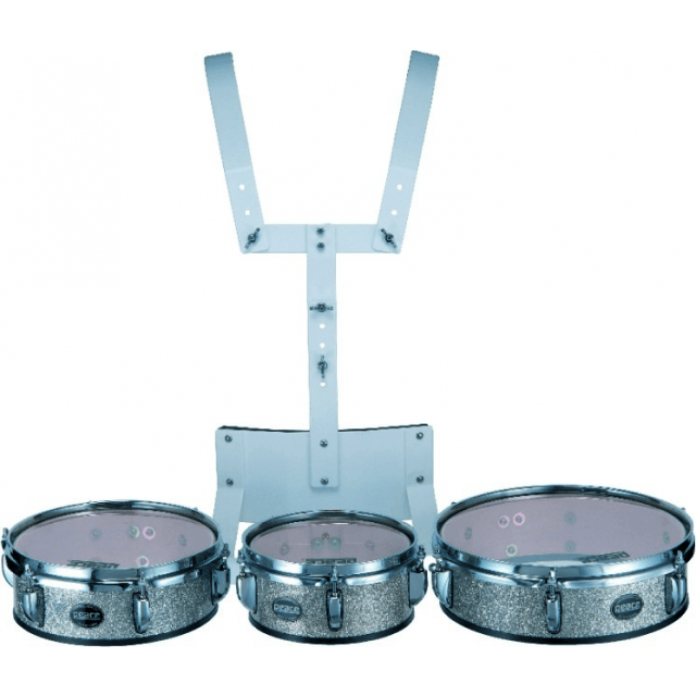 8"x3,5"  -10"x3,5" - 12"x3,5" "Mini Timbales" Marching Set