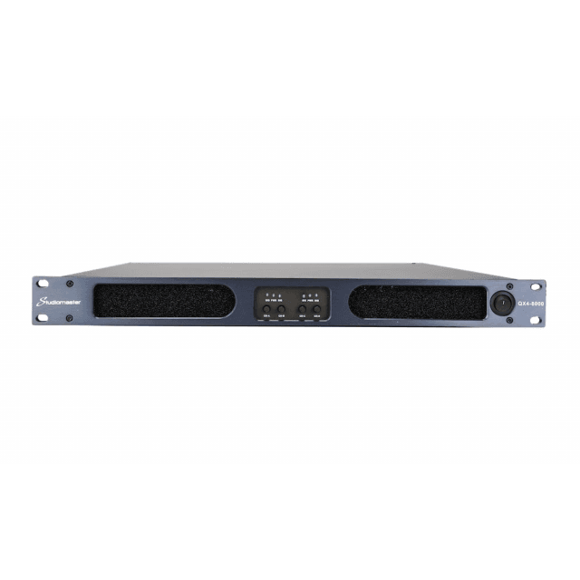 4x 650W @ 8ohm, 1 Rack Unit Digital Power Amplifier with PFC