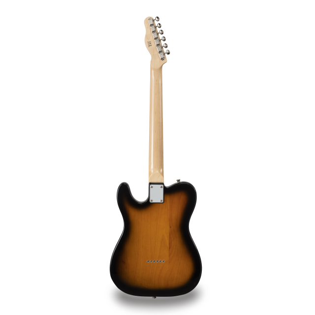 Cutaway electric guitar with 1 single coil and 1 lipstick pickup (equipped by Wilkinson®)