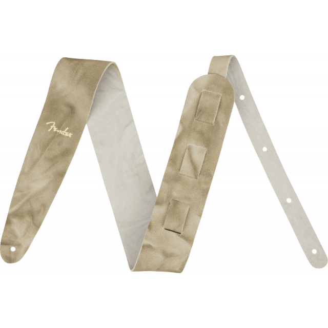 Tie Dye Leather Strap, Natural