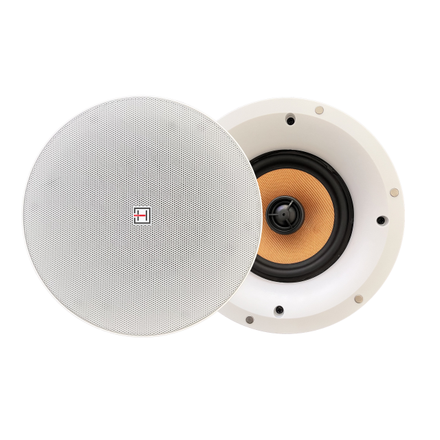 30W 8ohm 2-Way Hi-Fi Ceiling Speaker with Frameless Grille