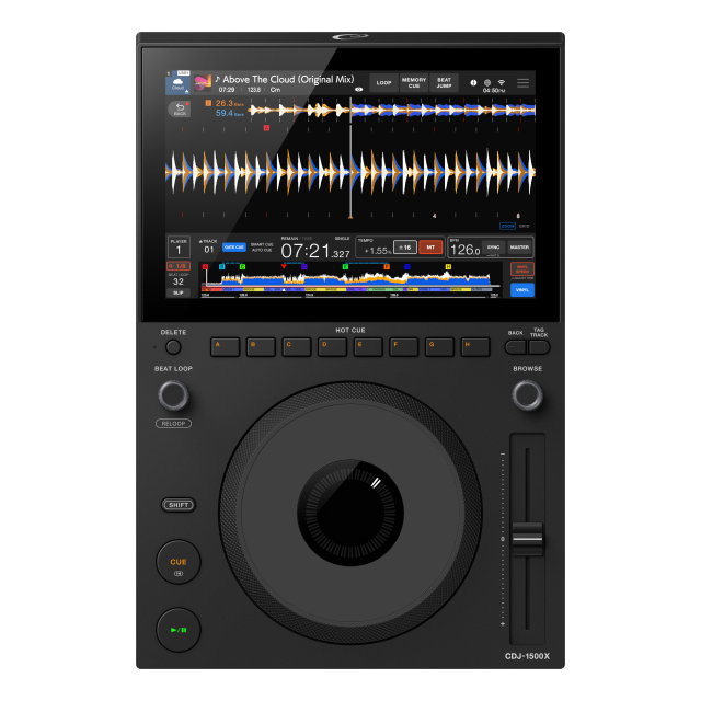 Multi Player Compatto Professionale da DJ Alphatheta (colore Nero)