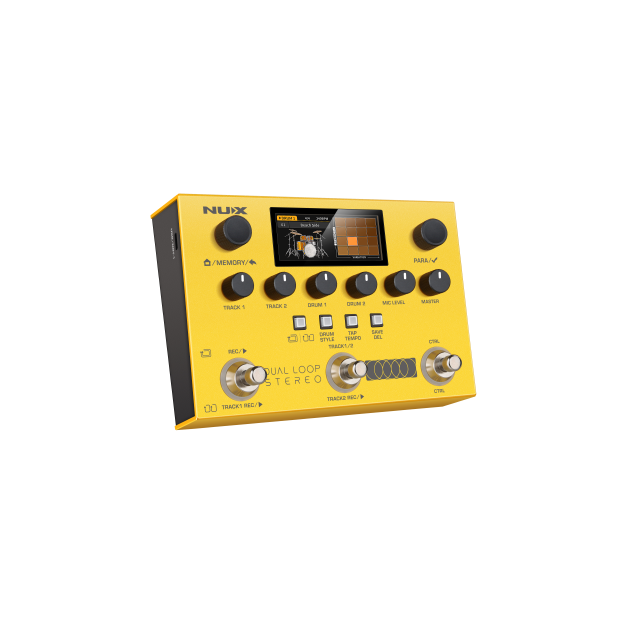 Stereo pedal looper