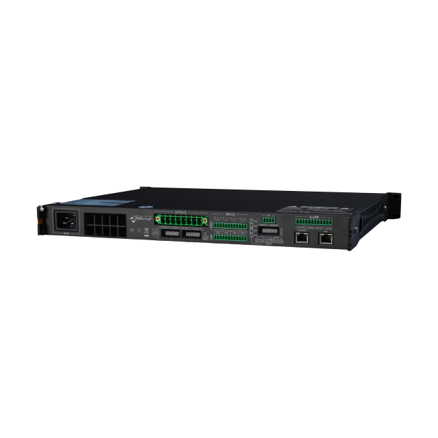 4-Channel Installation Amplifier, 300 W @ 8 Ω / 600 W Bridged, Integrated DSP, AES67 Networking, 70/100 V Line Compatible