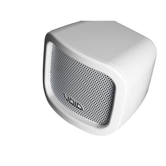 Diffusore passivo ultra-compatto con trasduttore coassiale da 4" per uso indoor/outdoor, 16 Ω, 30 W (colore Bianco)