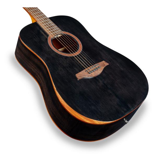 Dreadnought acoustic guitar with mahogany armrest (Glossy version)