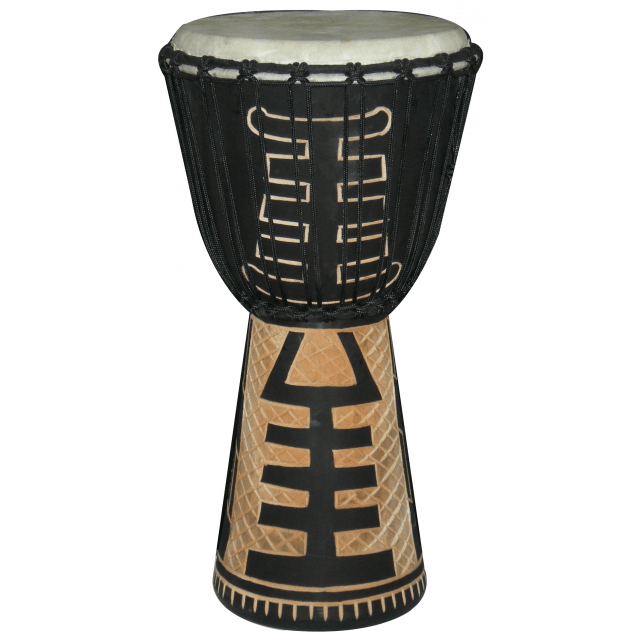 10" Mahogany wood Djembè