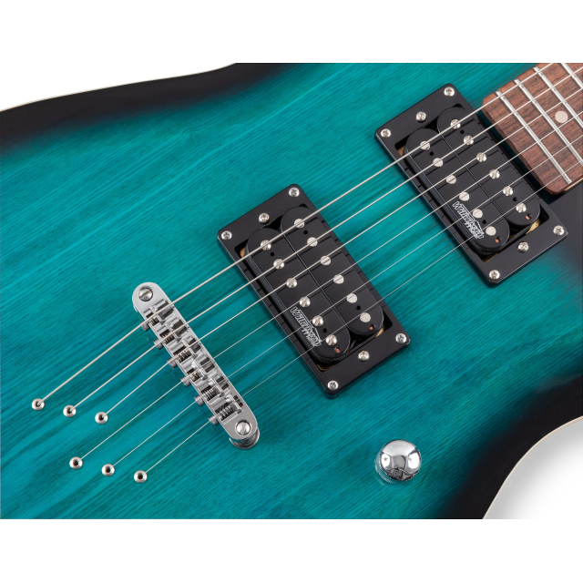 Chitarra elettrica con doppio Humbucker Wilkinson e meccaniche autobloccanti