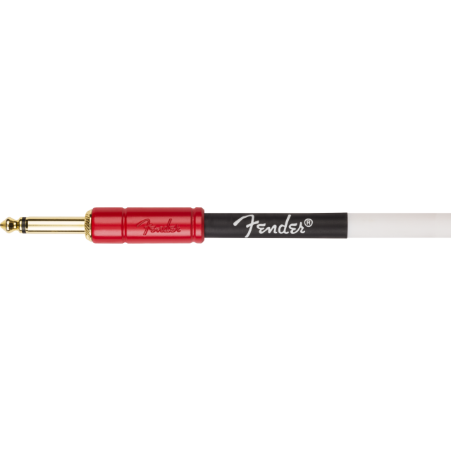 John 5 Instrument Cable, White and Red, 10'