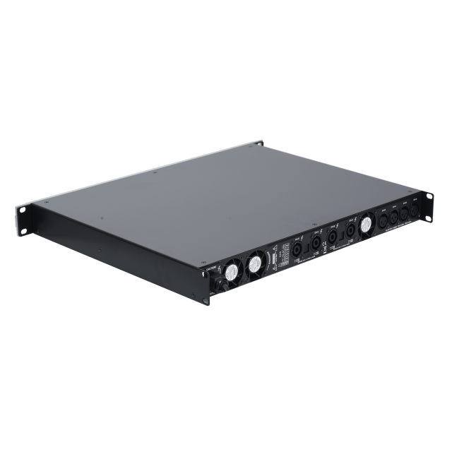 Amplificatore Digitale di Potenza 4x 1000W @ 8ohm, 1U Rack con DSP & PFC